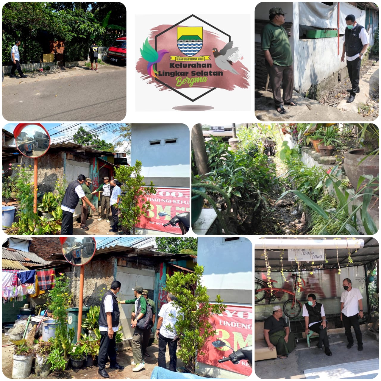 Giat Kasi Pemerintahan Lingkar Selatan Survey Saluran Air Wilayah Rw