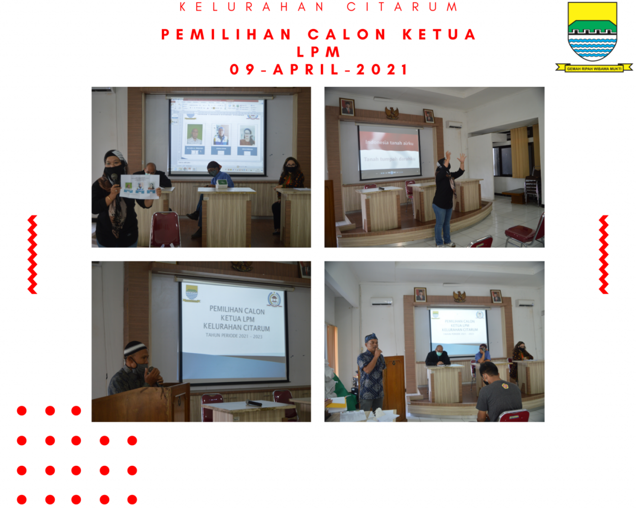 Read more about the article Pemilihan Ketua LPM (Lembaga Pemberdayaan Masyarakat) Kelurahan Citarum